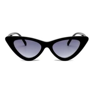 Woman’s Black Cat Eye Party Glam Sunglasses